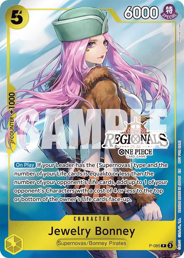 Jewelry Bonney (Offline Regional Participation Pack 2025 Vol.2) P-085 (One Piece Promotion Cards)  - Foil