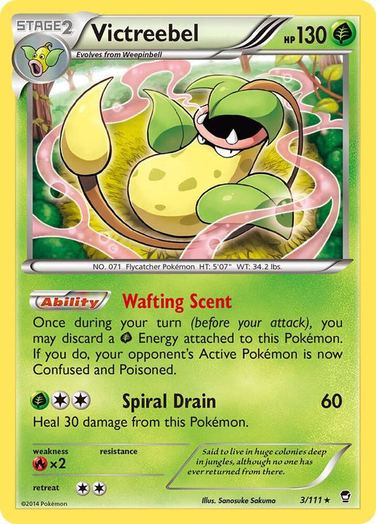 Victreebel 3/111 (XY - Furious Fists)  - Holofoil
