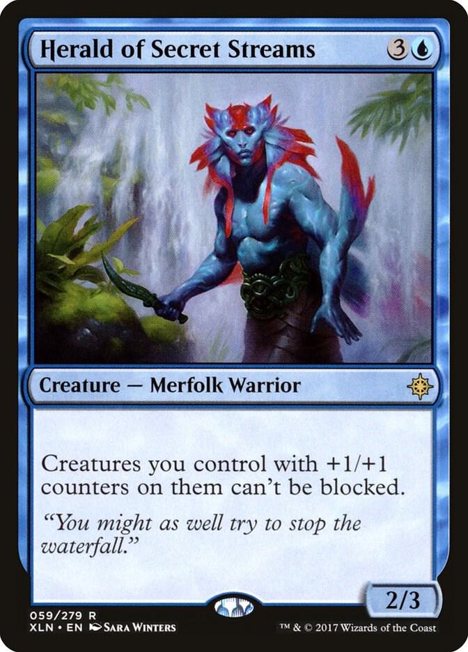 Herald of Secret Streams 59 (Ixalan)  - Foil