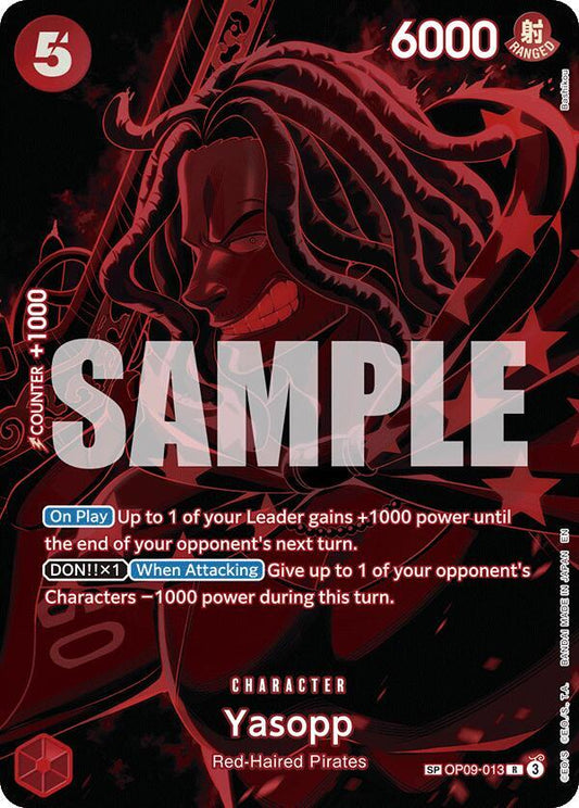 Yasopp OP09-013 (Legacy of the Master)  - Special Foil