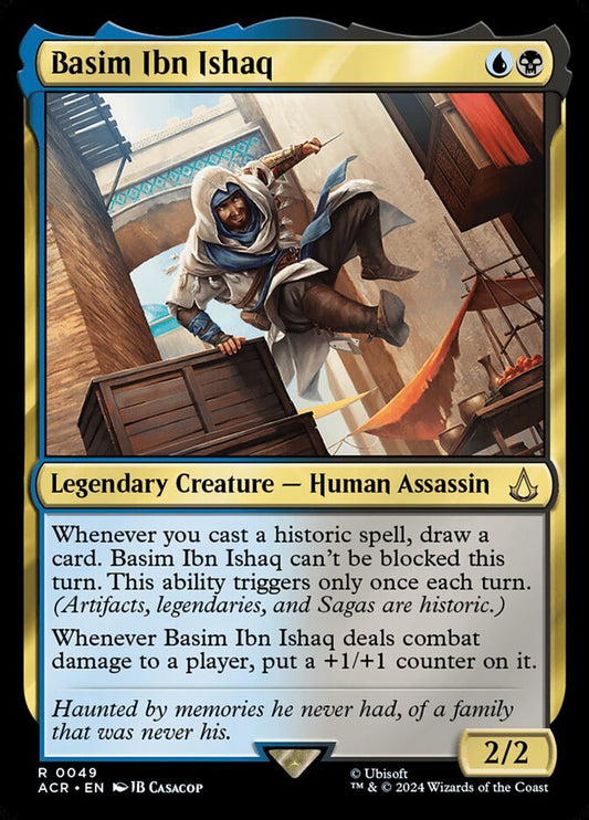 Basim Ibn Ishaq 49 (Universes Beyond: Assassin's Creed)  - Foil