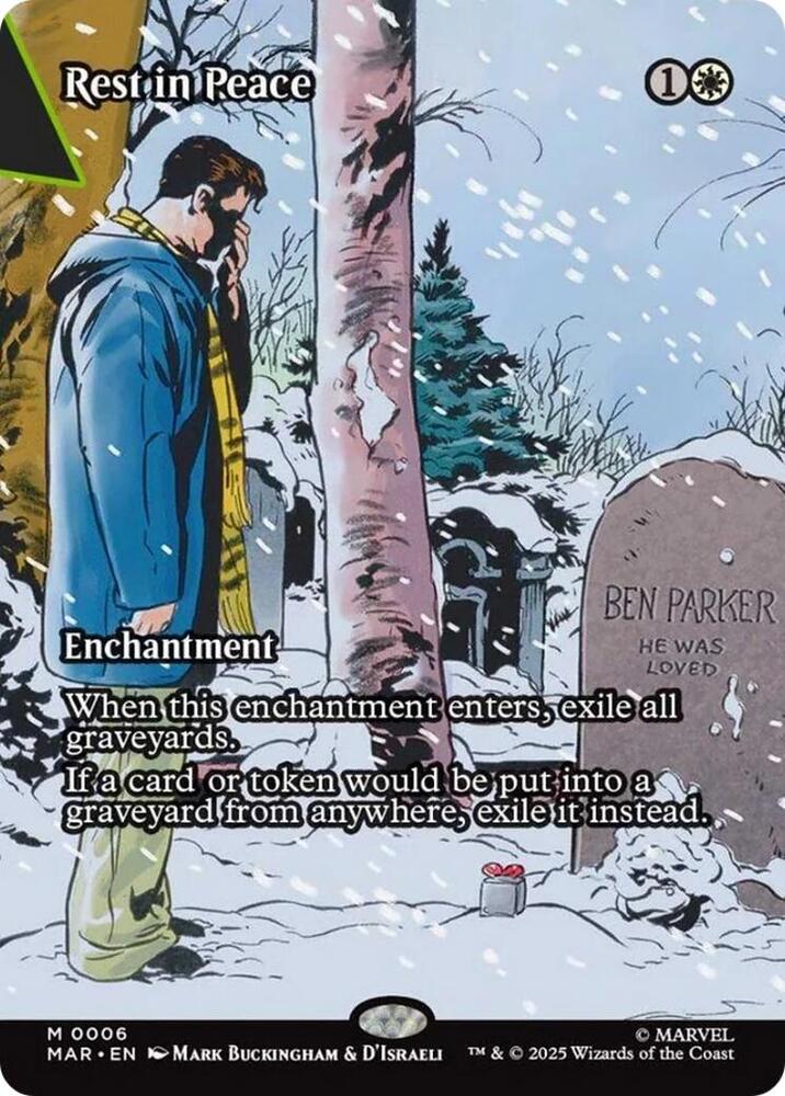 Rest in Peace 6 (Marvel Universe Eternal-Legal)  - Borderless