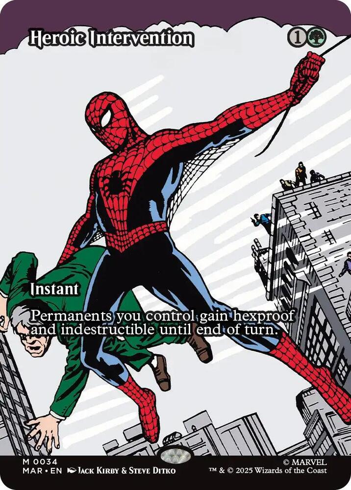 Heroic Intervention 34 (Marvel Universe Eternal-Legal)  - Borderless