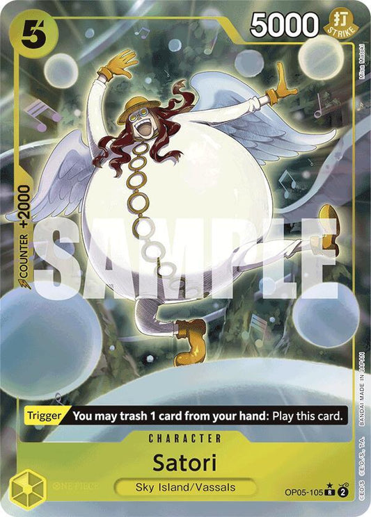Satori OP05-105 (Premium Booster -The Best-)  - Full Art Foil