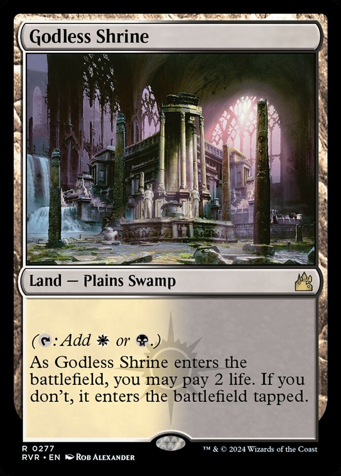 Godless Shrine 277 (Ravnica Remastered) 