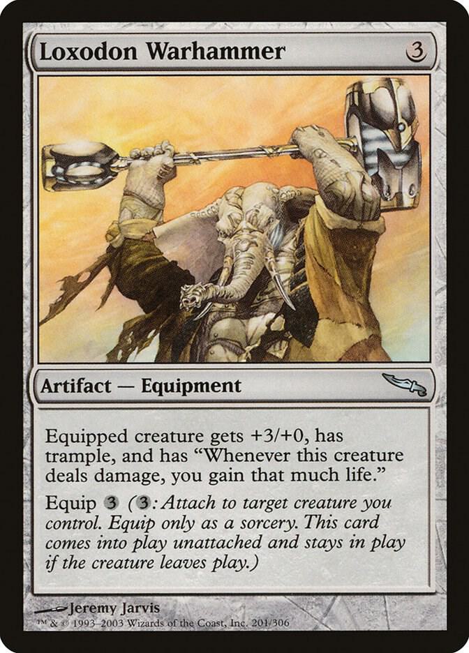 Loxodon Warhammer 201/306 (Mirrodin) 