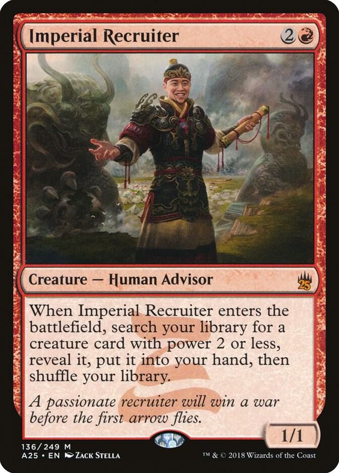 Imperial Recruiter 136/249 (Masters 25) 