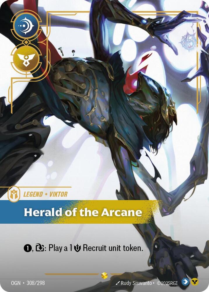 Viktor - Herald of the Arcane 308/298 (Origins)  - Foil