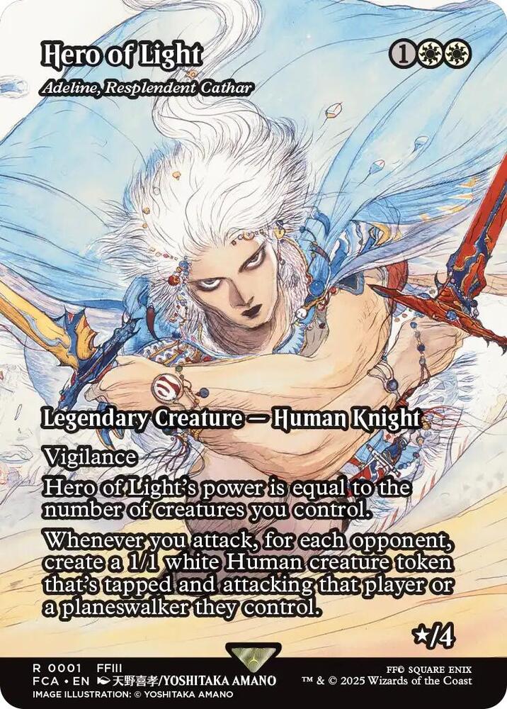 Hero of Light - Adeline, Resplendent Cathar 1/64 (FINAL FANTASY: Through the Ages)  - Showcase