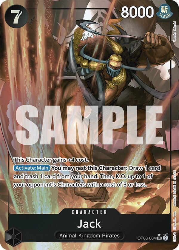 Jack OP08-084 (Two Legends)  - Alternate Art Foil