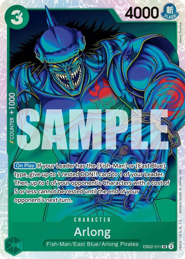 Arlong EB02-011 (Extra Booster: Anime 25th Collection)  - Foil