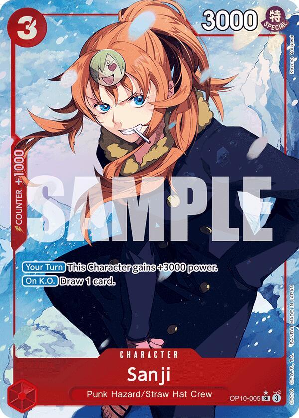 Sanji OP10-005 (Royal Blood)  - Alternate Art Foil
