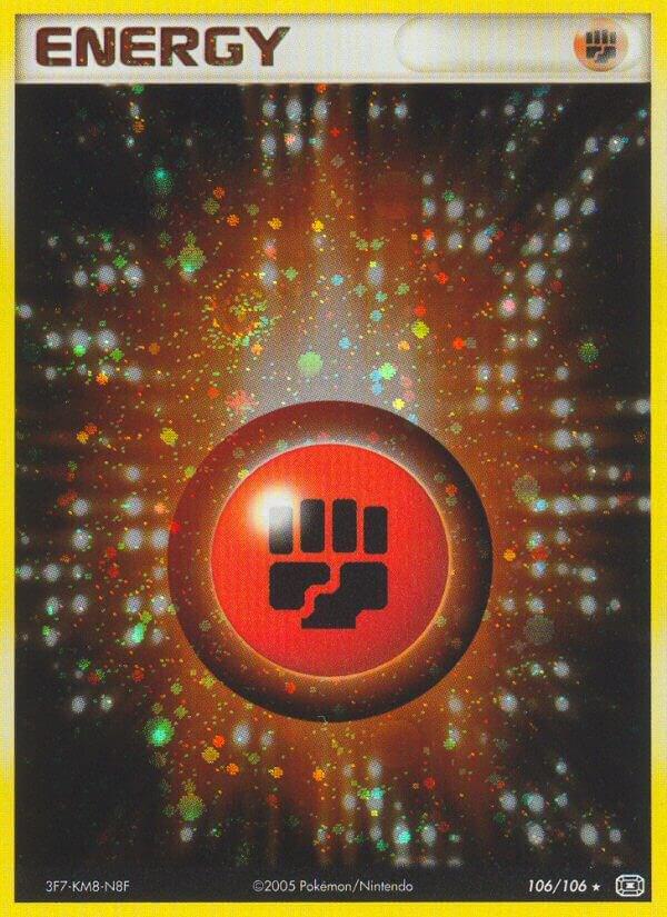 Fighting Energy 106/106 (Emerald)  - Holofoil