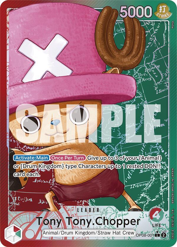 Tony Tony.Chopper OP08-001 (Two Legends)  - Foil