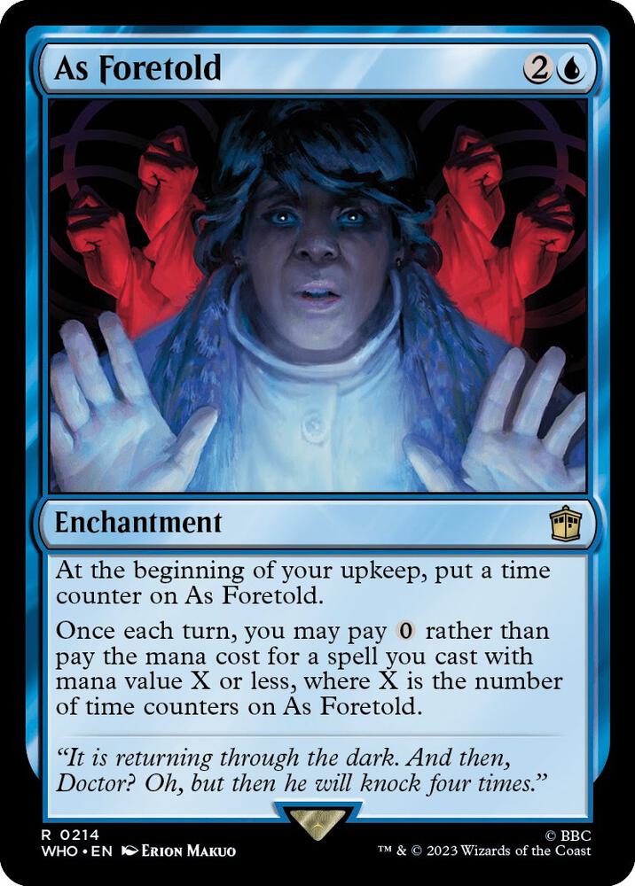 As Foretold 214/331 (Universes Beyond: Doctor Who) 