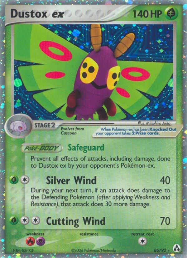 Dustox ex 86/92 (Legend Maker)  - Holofoil