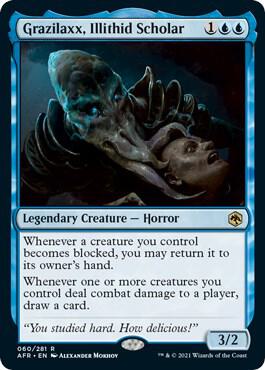Grazilaxx Illithid Scholar 60 (Adventures in the Forgotten Realms)  - Foil