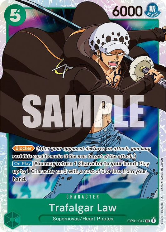 Trafalgar Law OP01-047 (Romance Dawn)  - Foil