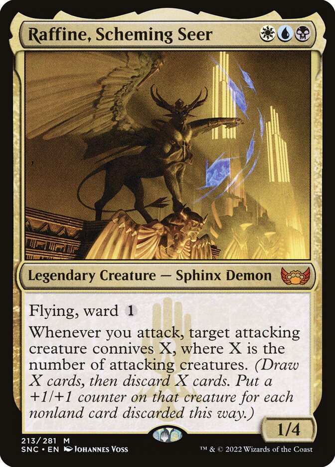 Raffine, Scheming Seer 213 (Streets of New Capenna) 
