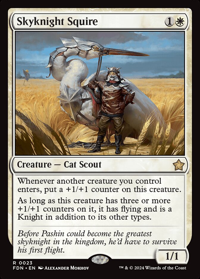 Skyknight Squire 23 (Foundations) 