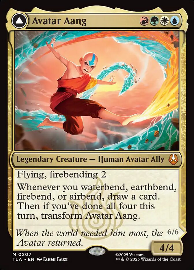 Avatar Aang // Aang, Master of Elements 207 (Avatar: The Last Airbender) 