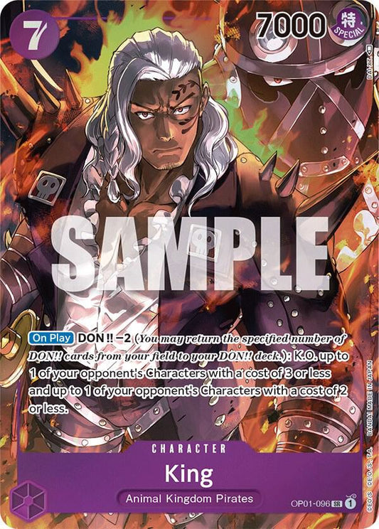 King OP01-096 (Romance Dawn)  - Alternate Art Foil