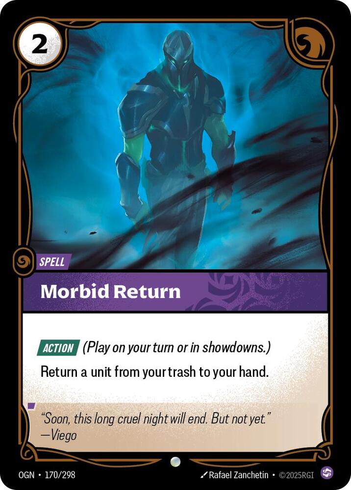 Morbid Return 170/298 (Origins)  - Foil