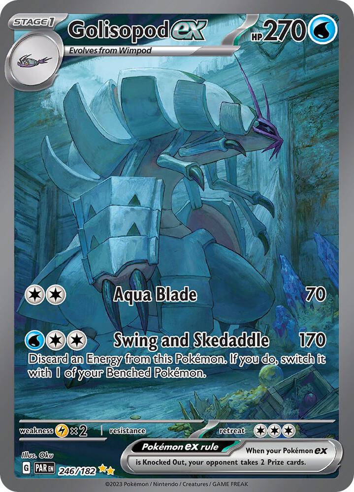 Golisopod ex 246/182 (SV04: Paradox Rift)  - Holofoil