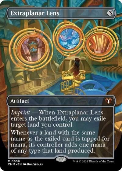 Extraplanar Lens 656 (Commander Masters)  - Borderless