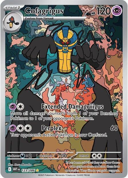 Cofagrigus 123/086 (SV: White Flare)  - Holofoil