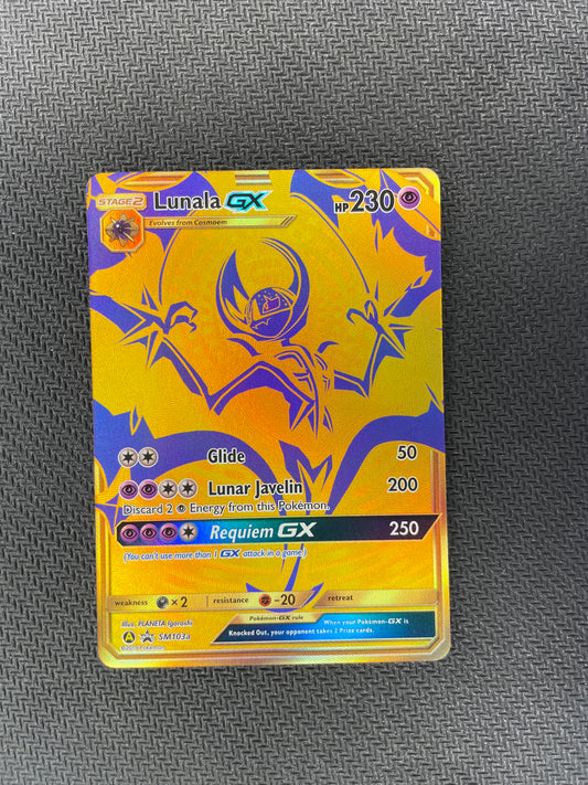 Lunala GX - PSA 9 - Hidden Fates - #SM103a