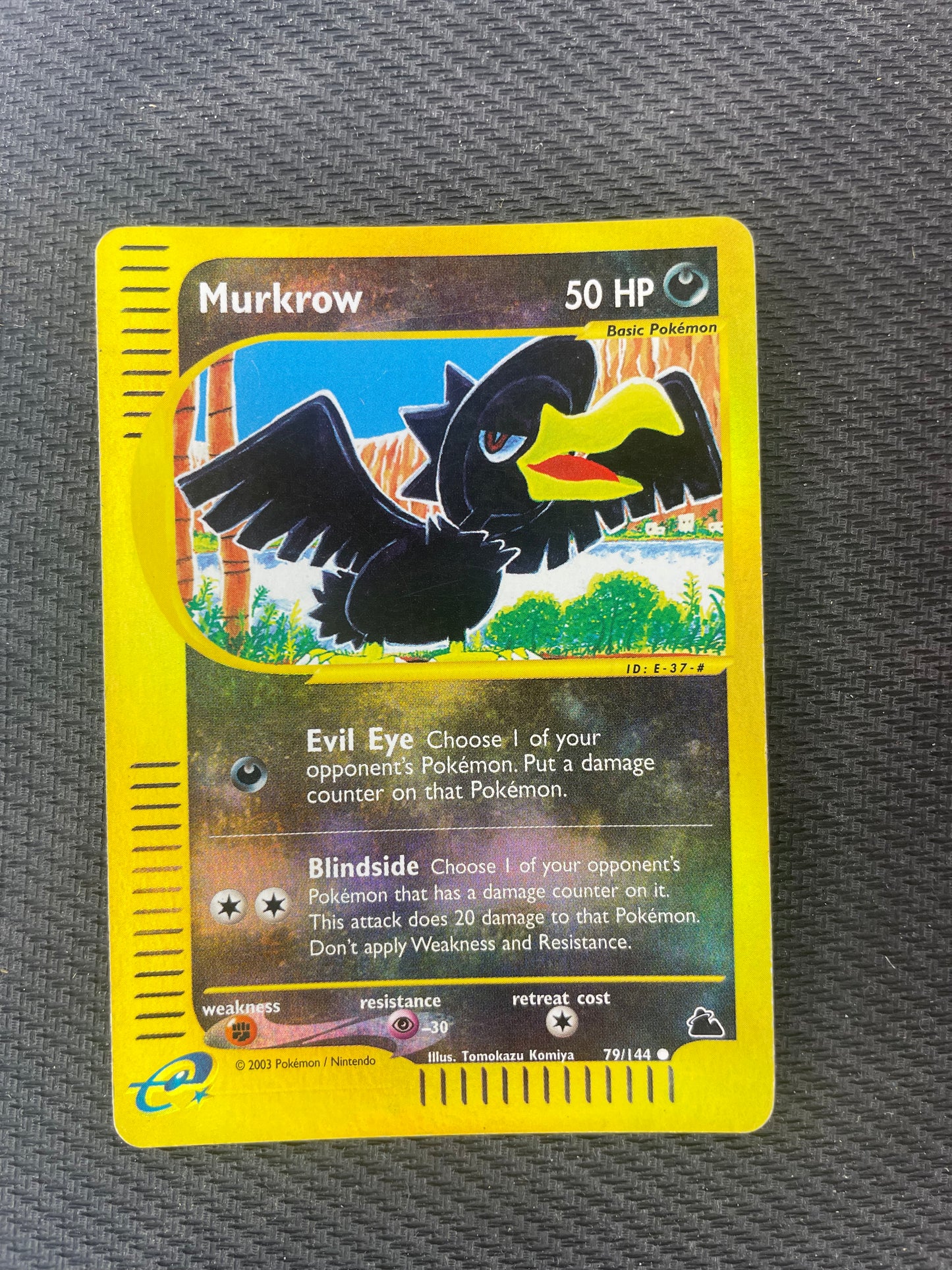 2003 Pokemon Skyridge 79/144 Murkrow Reverse Holo – Mint Collectables