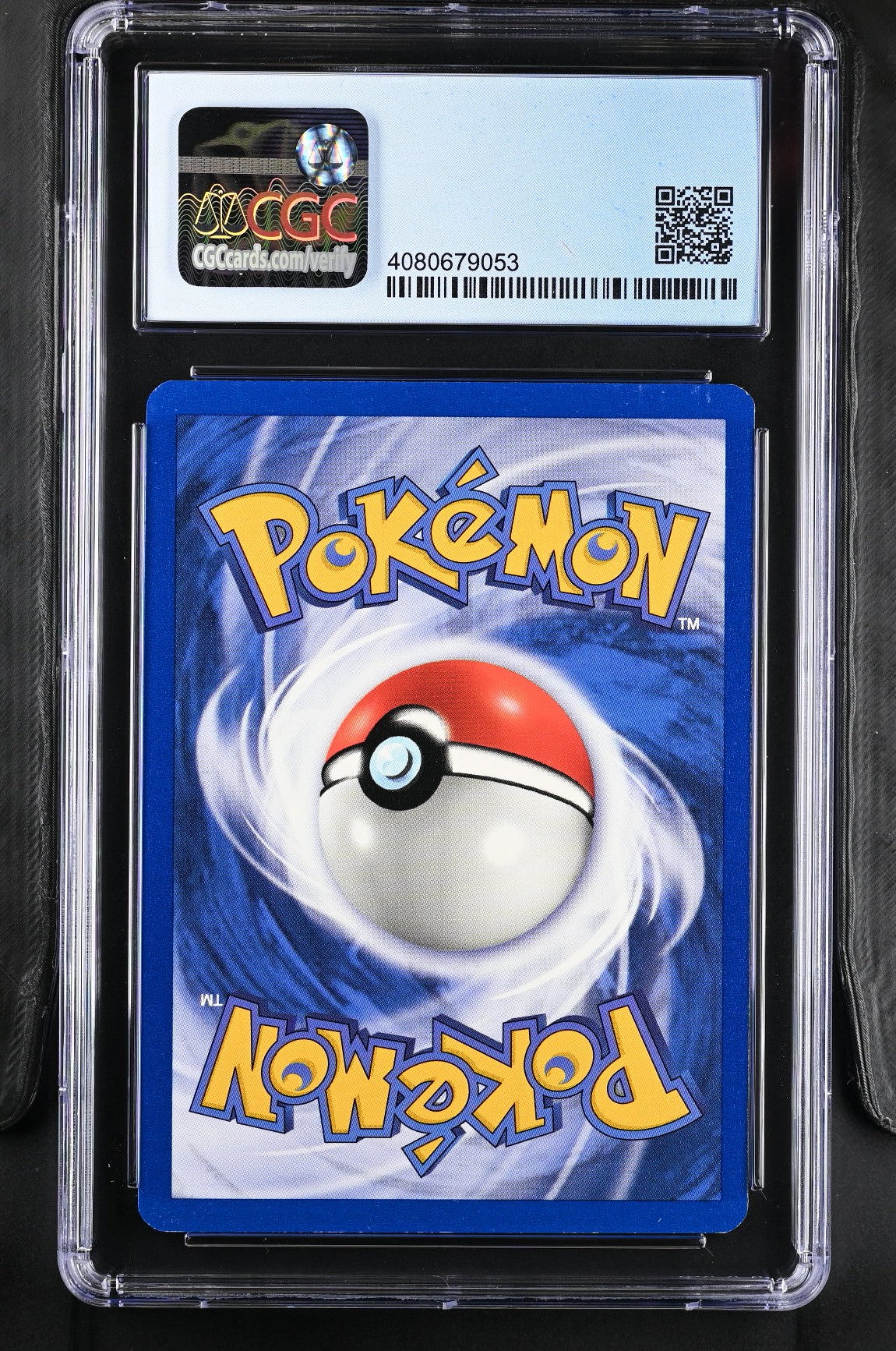 Pokemon Jungle 51/64 Eevee CGC 8.5 (Back)