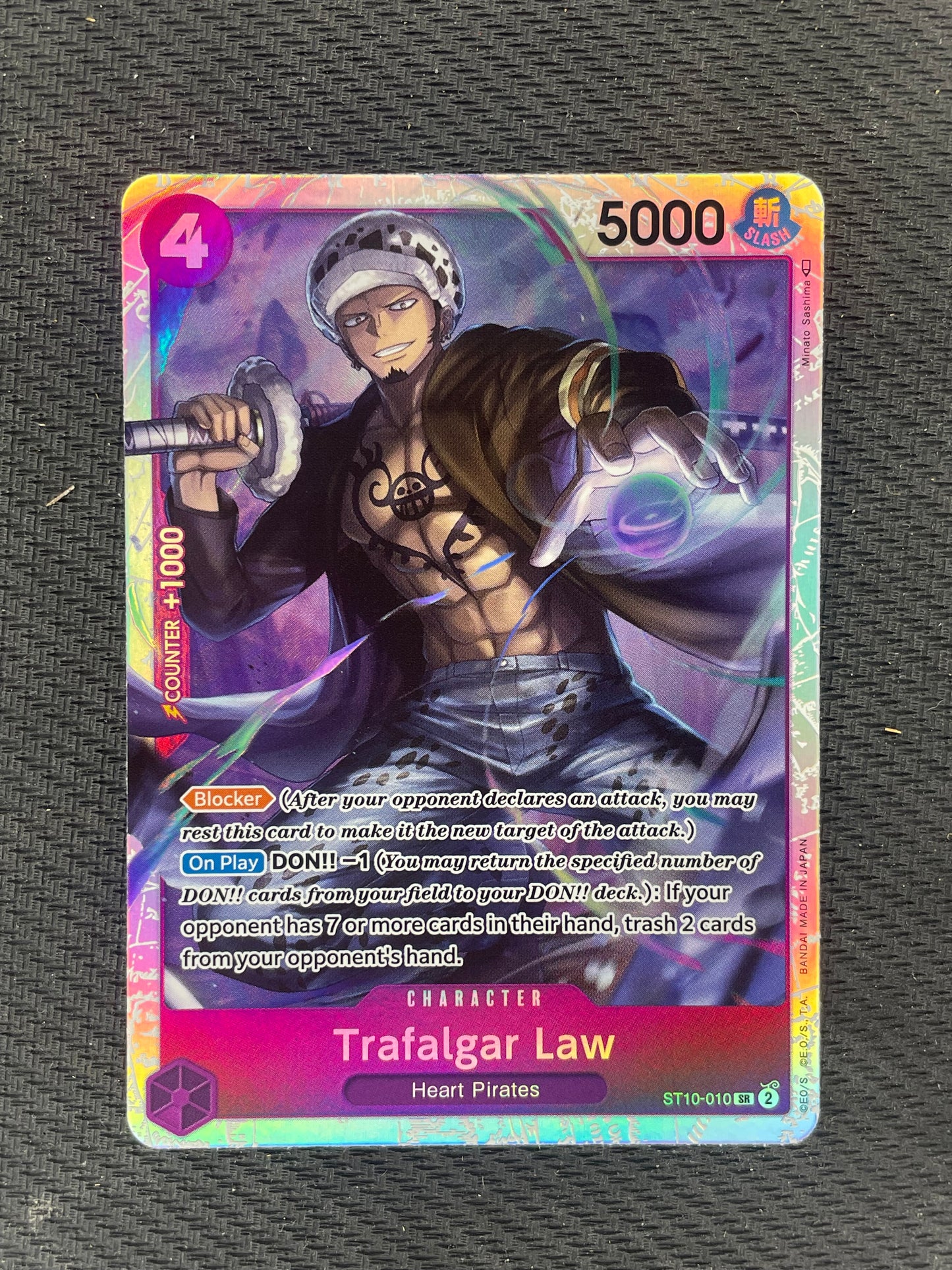 One Piece TCG ST10-010 Trafalgar Law Starter Deck 10 – Mint Collectables