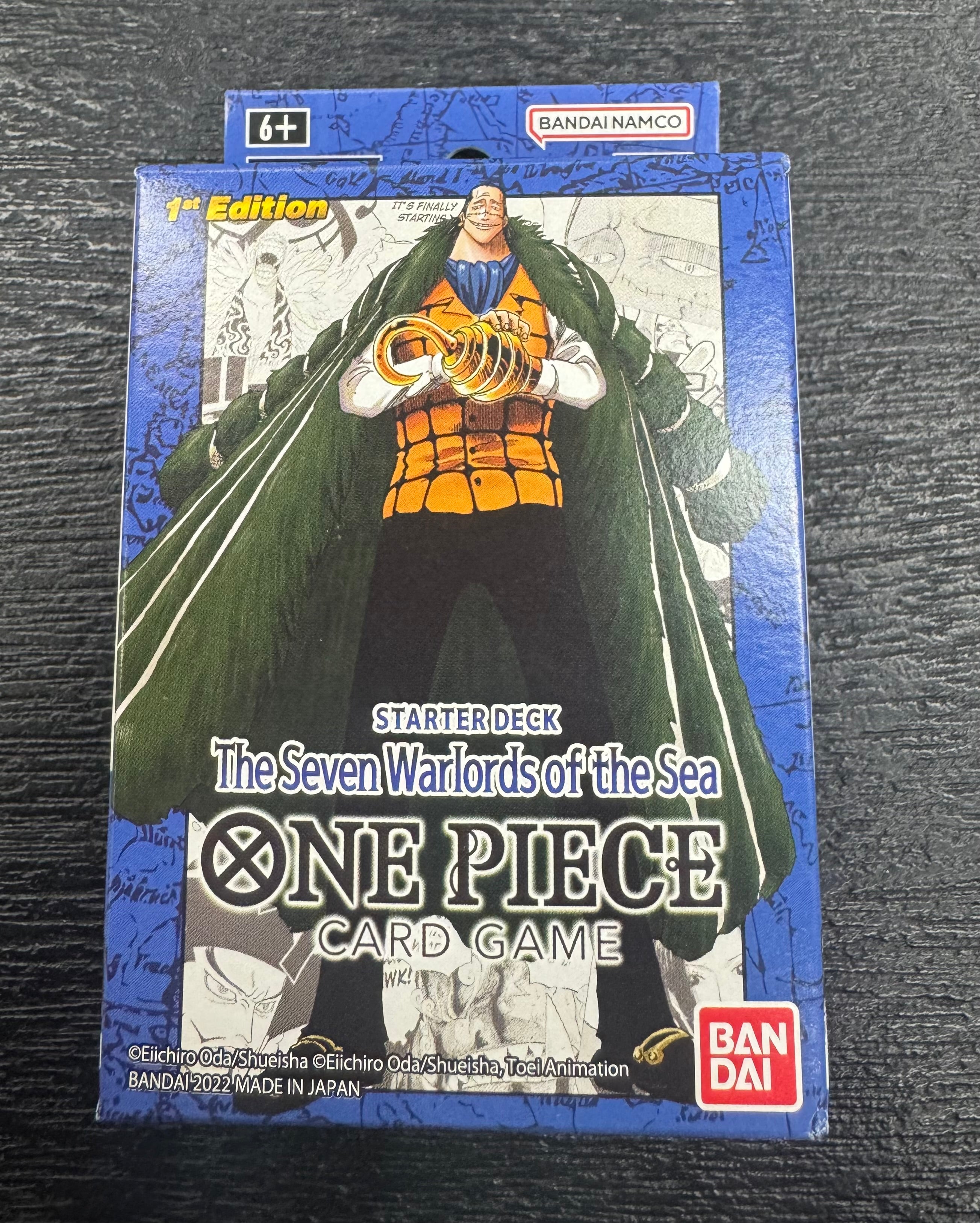 One Piece TCG Super Pre Release ST03 Seven Warlords of the Sea Starter One Piece TCG Super Pre Release ST03 Seven Warlords of the Sea Starter