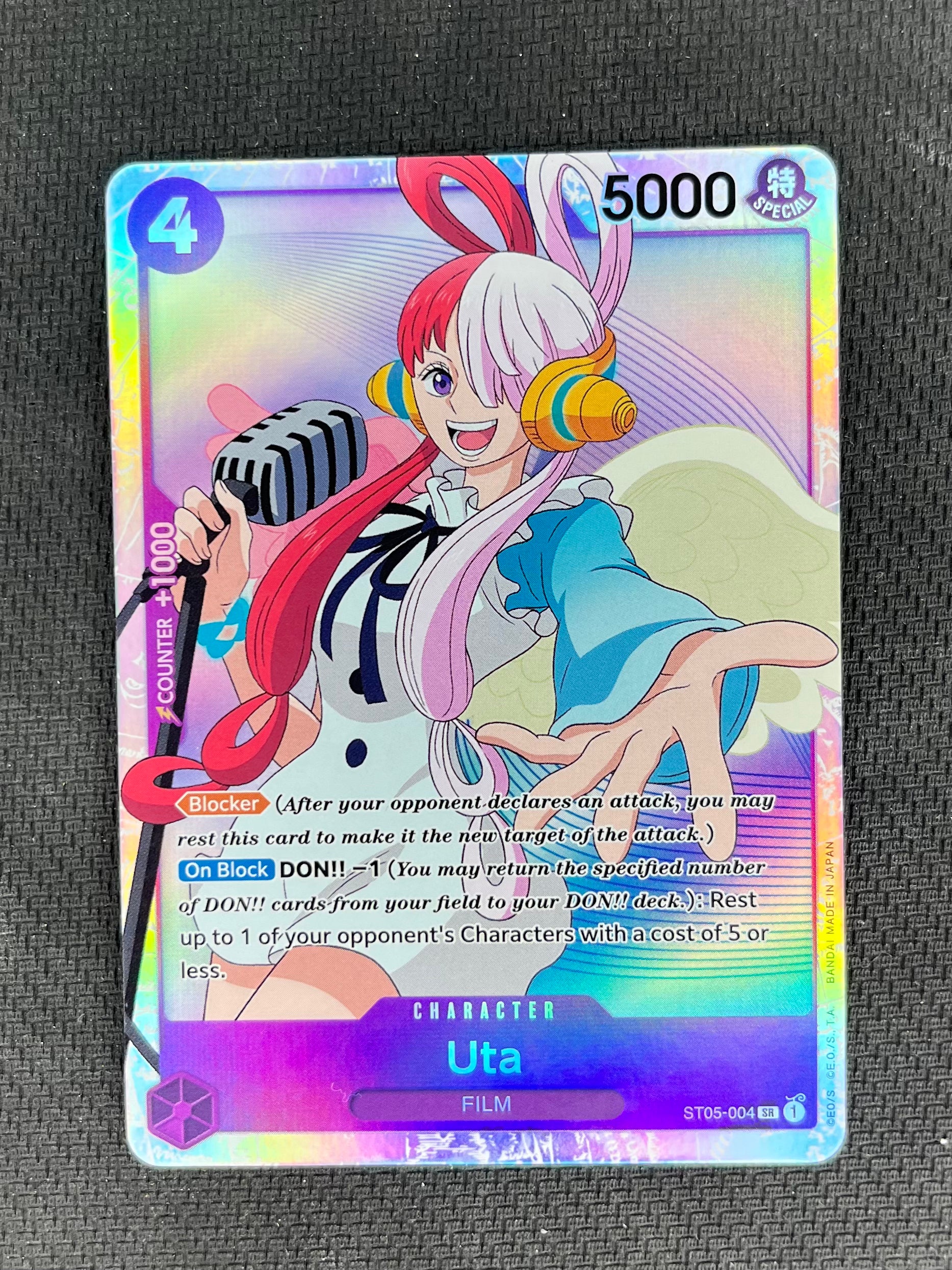 One Piece TCG Starter Deck 5 Film: ST05-004 Uta SR One Piece TCG Starter Deck 5 Film: ST05-004 Uta SR
