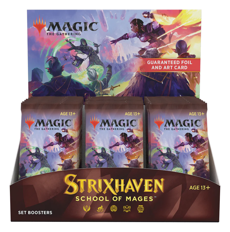 Magic The Gathering: Strixhaven School of Mages Set Booster Box