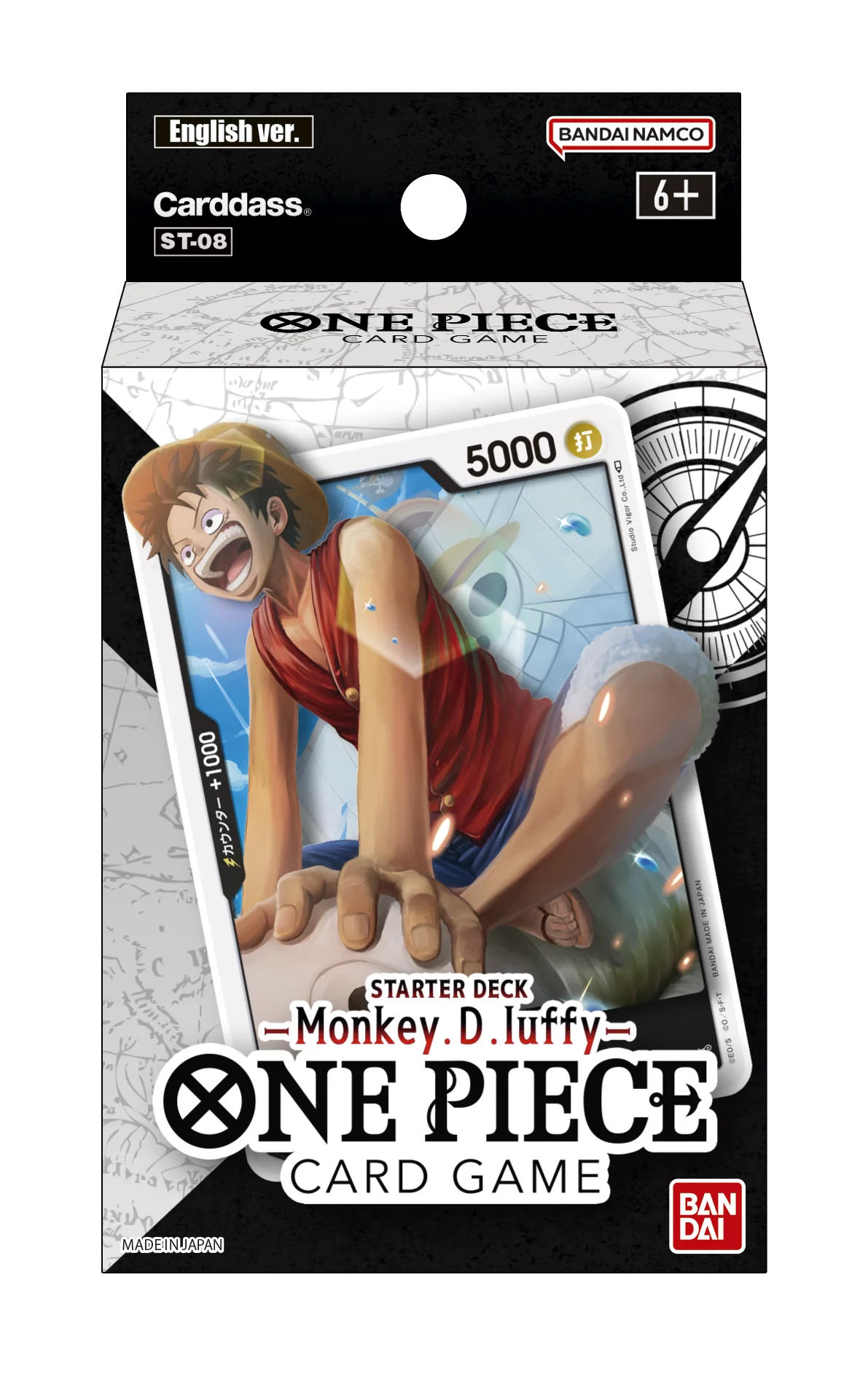 One Piece Card Game Monkey D Luffy ST-08 Starter Deck