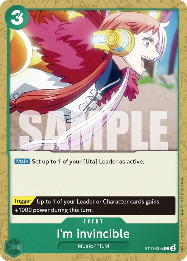 One Piece TCG ST11-005 Starter Deck 11 Uta I'm invincible One Piece TCG ST11-005 Starter Deck 11 Uta I'm invincible