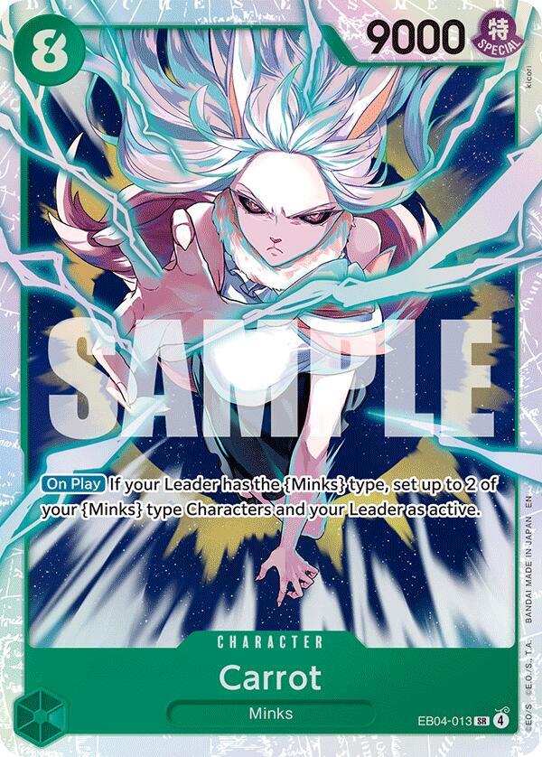 One Piece TCG EB04-013 Carrot SR