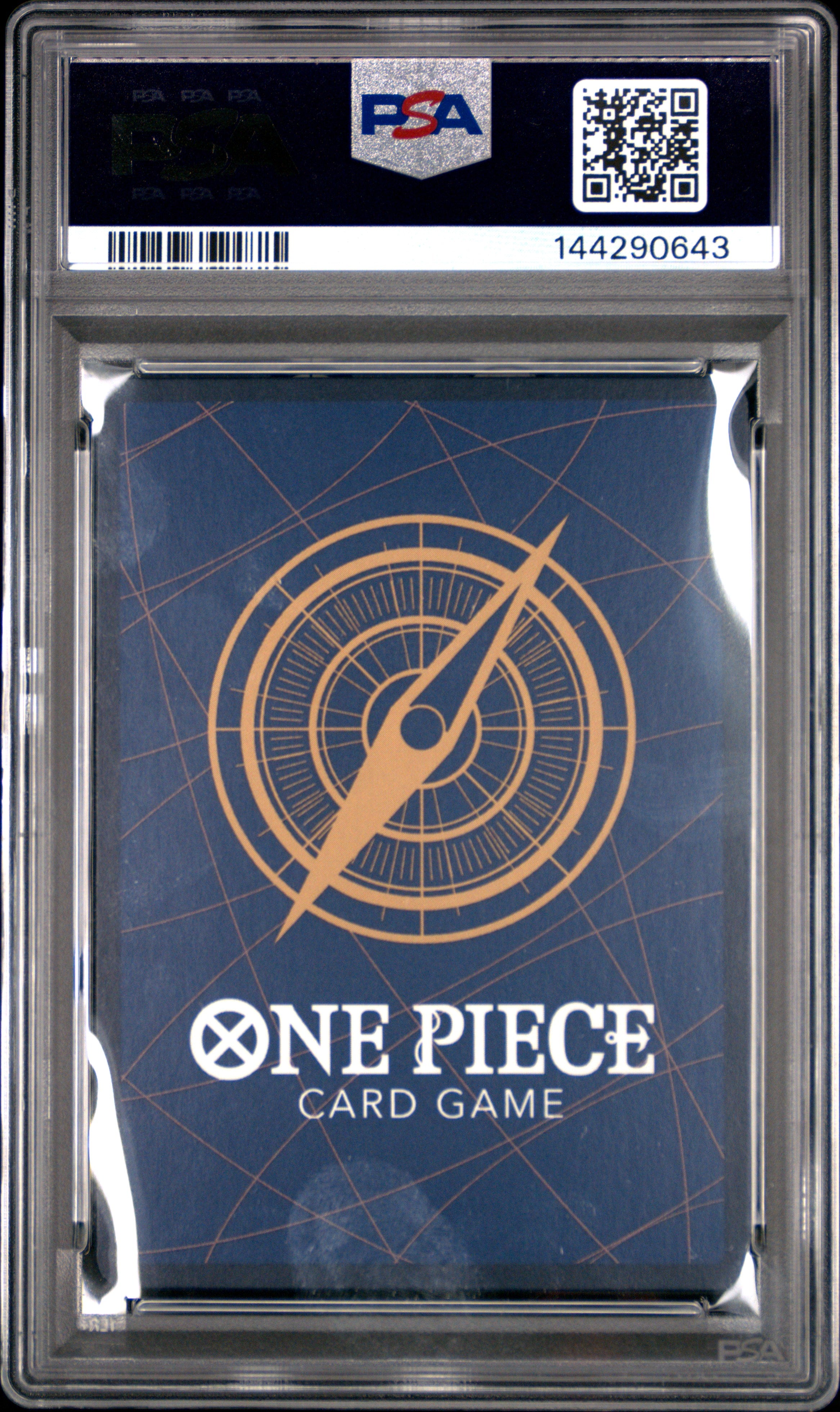 One Piece TCG One Piece Championship 2023 Top Players Pack 114 X Drake PSA 10 (Back)