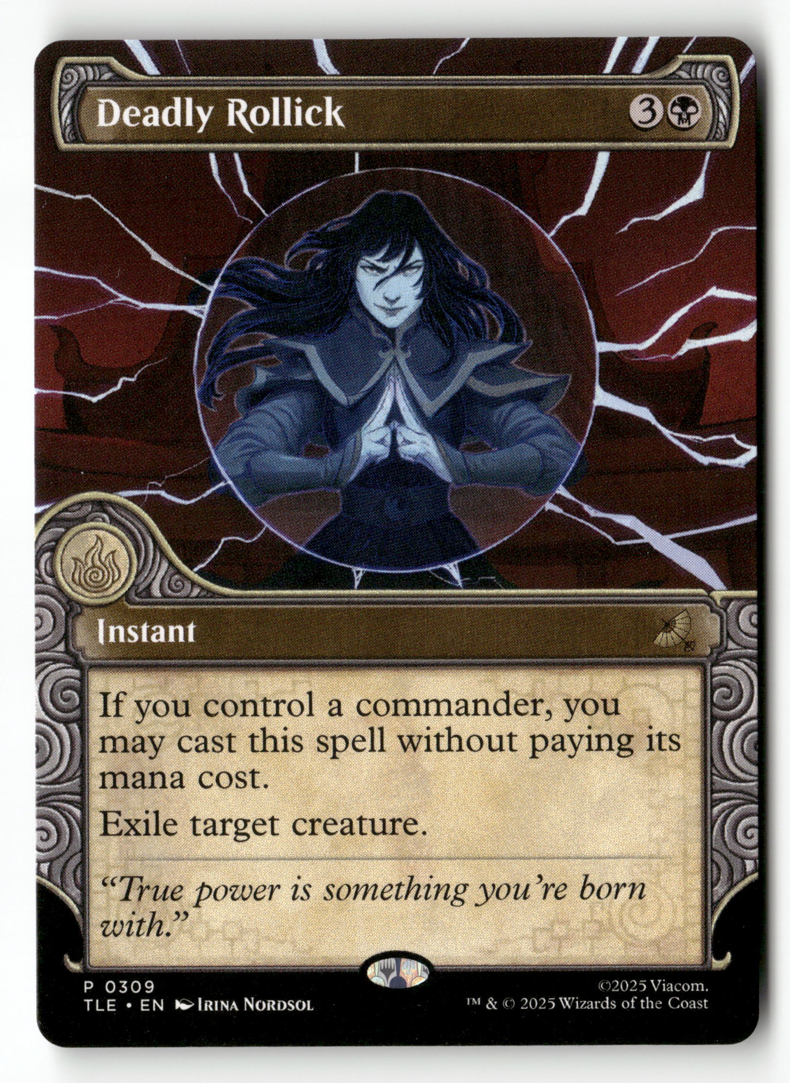 MTG Avatar: The Last Airbender: 309 Deadly Rollick (Showcase) P