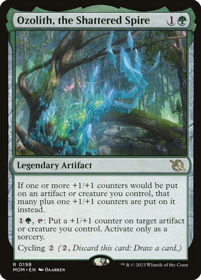 Ozolith, the Shattered Spire 198 (March of the Machine)  - Foil