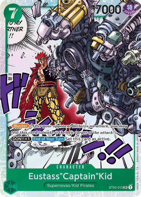 Eustass"Captain"Kid ST02-013 (Starter Deck 2: Worst Generation)  - Foil