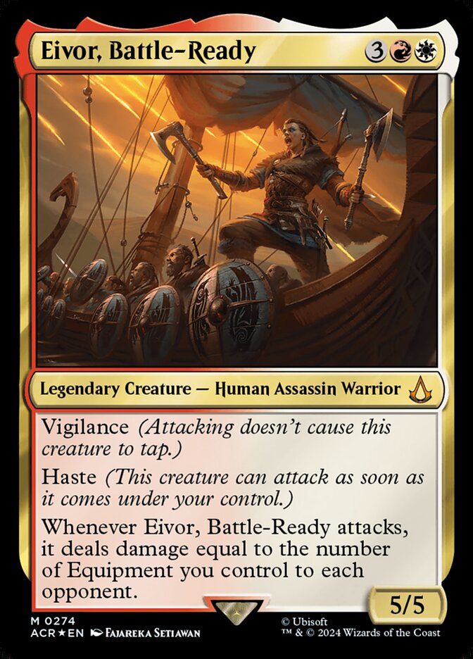 Eivor, Battle-Ready 274/110 (Universes Beyond: Assassin's Creed)  - Foil
