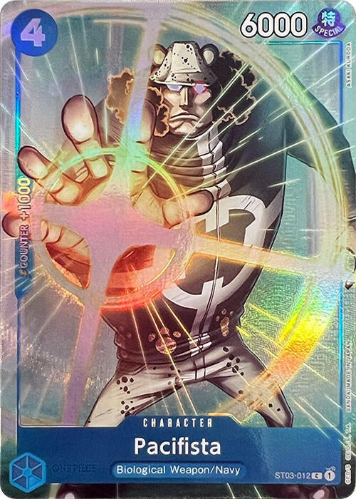 Pacifista (PCC Vol.1) ST03-012 (One Piece Promotion Cards)  - Alternate Art Foil