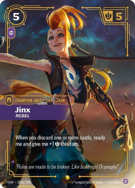 Jinx - Rebel 202a/298 (Origins)  - Foil
