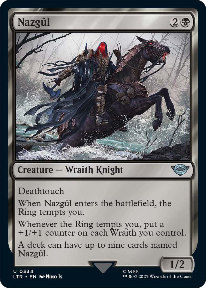 Nazgûl 334 (Universes Beyond: The Lord of the Rings: Tales of Middle-earth)  - Foil