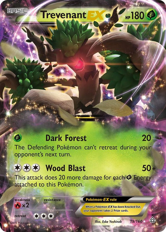 Trevenant EX 19/160 (XY - Primal Clash)  - Holofoil