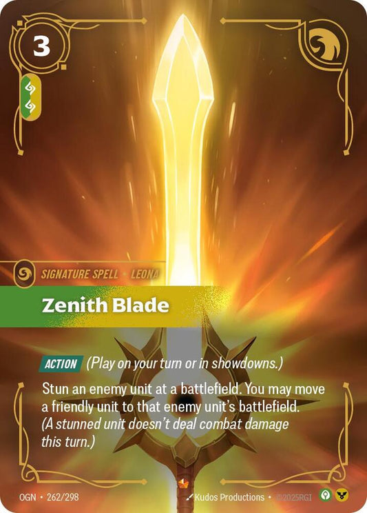 Zenith Blade 262/298 (Origins)  - Foil